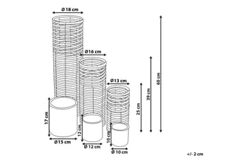 Ljusstakar Rovare set om 3 - Inredning - Ljus & dofter - Ljusstakar & ljuslyktor
