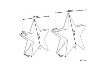 Ljusstakar Tornio set om 2 - Inredning - Ljus & dofter - Ljusstakar & ljuslyktor