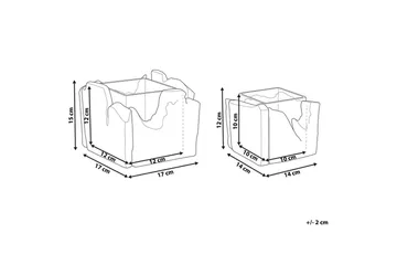 Ljusstakar Plateros set om 2 - Inredning - Ljus & dofter - Ljushållare & ljusfat