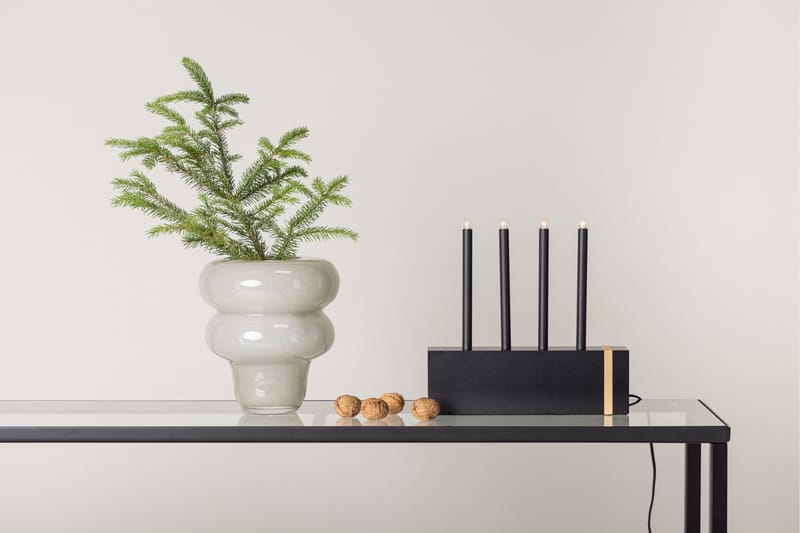 Ljusstake & kandelaber för bord Venture Home Fjällberget Ljusstake Black - Inredning - Ljus & dofter - Ljusstakar & ljuslyktor