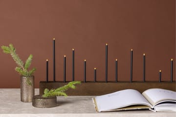 Ljusstake & kandelaber för bord Venture Home Kungsberget Ljusstake Walnut - Inredning - Ljus & dofter - Ljusstakar & ljuslyktor