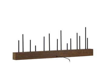Ljusstake & kandelaber för bord Venture Home Kungsberget Ljusstake Walnut - Inredning - Ljus & dofter - Ljusstakar & ljuslyktor