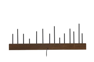 Ljusstake & kandelaber för bord Venture Home Kungsberget Ljusstake Walnut - Inredning - Ljus & dofter - Ljusstakar & ljuslyktor