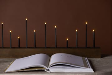 Ljusstake & kandelaber för bord Venture Home Kungsberget Ljusstake Walnut - Inredning - Ljus & dofter - Ljusstakar & ljuslyktor