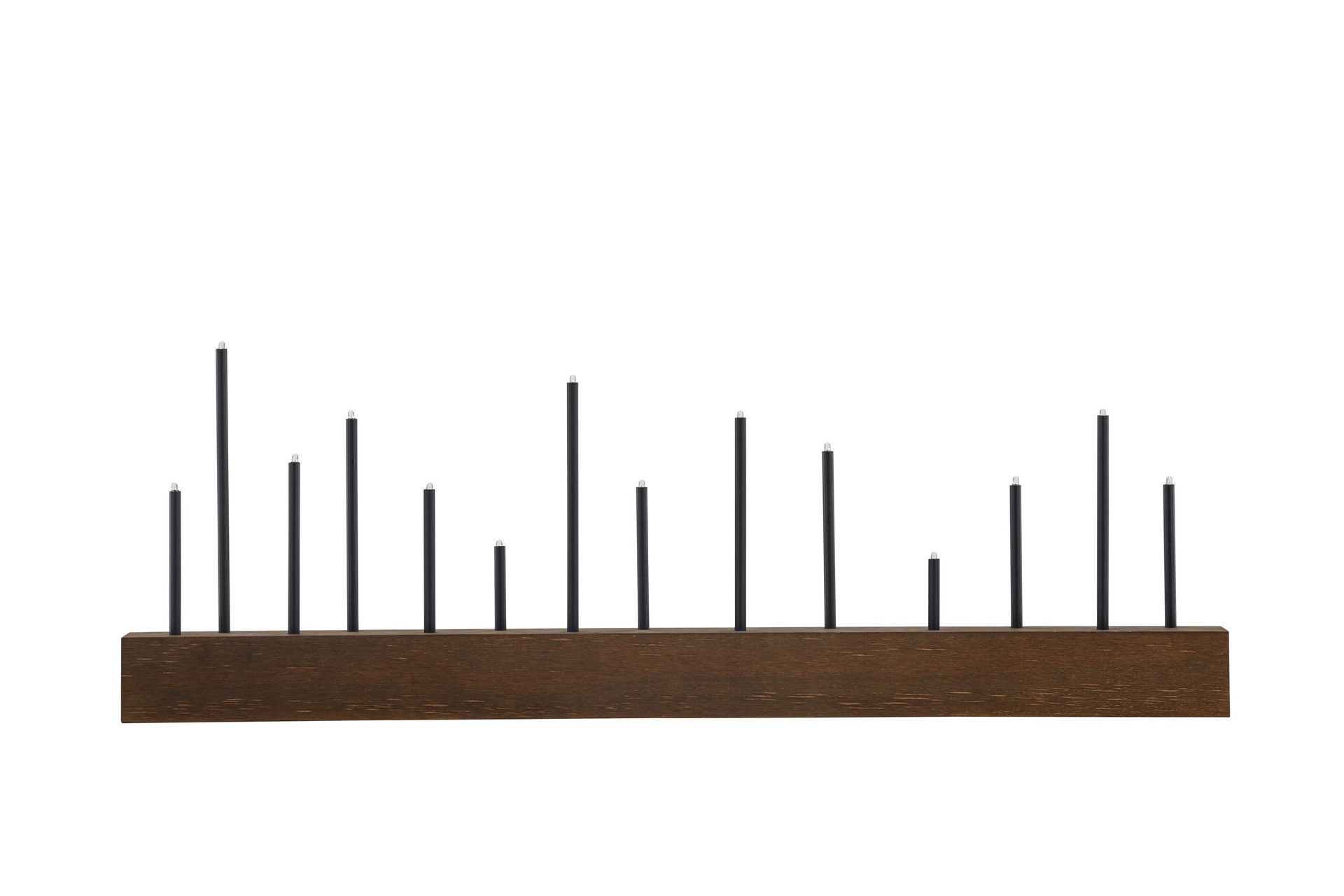 Ljusstake & kandelaber f&ouml;r bord Venture Home Kungsberget Ljusstake Walnut -