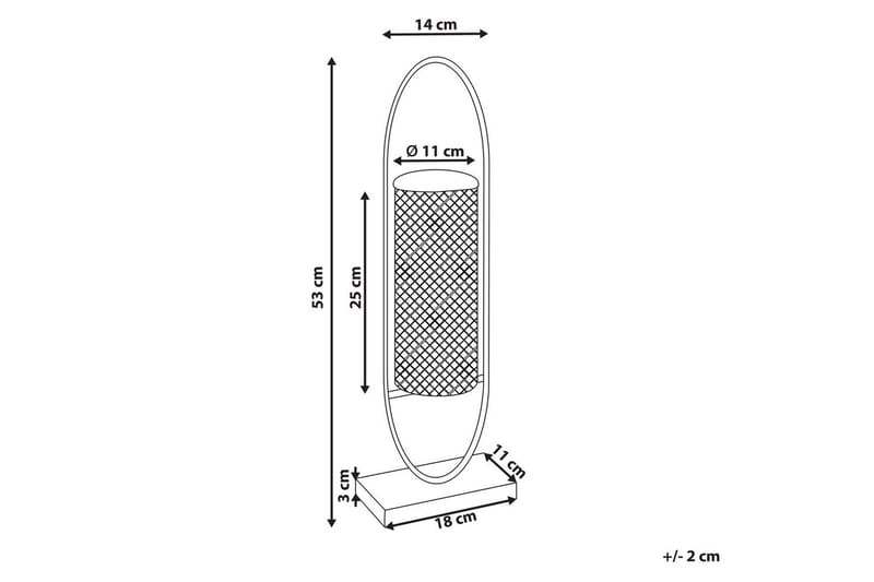 Ljusstake Bohol 18x11x53 cm - 18x11x53 cm - Inredning - Ljus & dofter - Ljusstakar & ljuslyktor