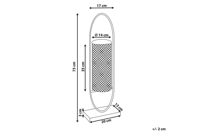 Ljusstake Bohol 20x13x73 cm - 20x13x73 cm - Inredning - Ljus & dofter - Ljusstakar & ljuslyktor