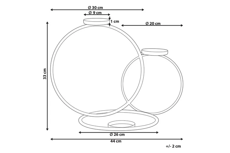 Ljusstake Cakung - Inredning - Ljus & dofter - Ljusstakar & ljuslyktor