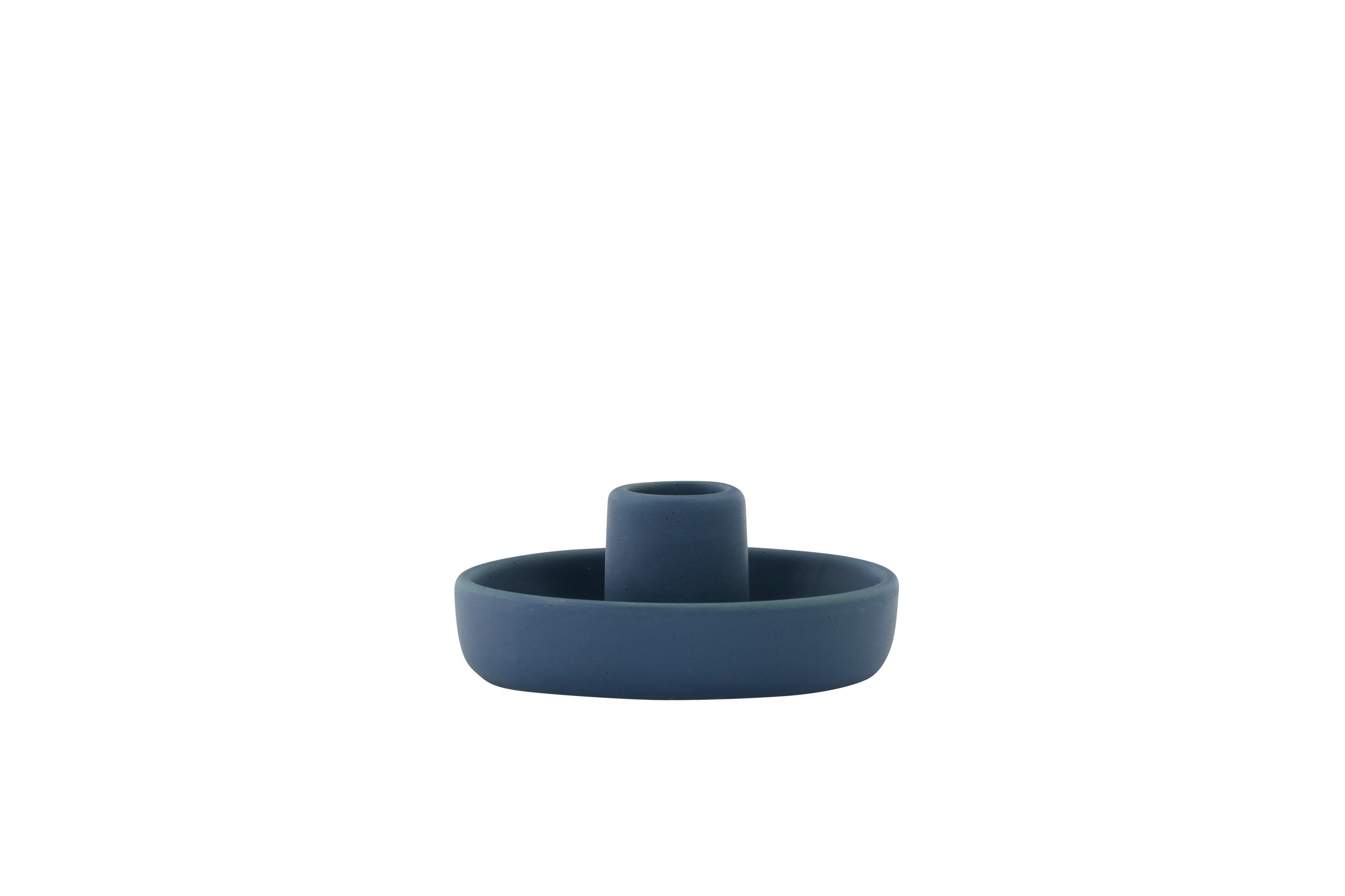 Otis Ljusstake 11x5 cm Mörkblå