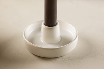 Otis Ljusstake 11x5 cm - Vit - Inredning - Ljus & dofter - Ljusstakar & ljuslyktor