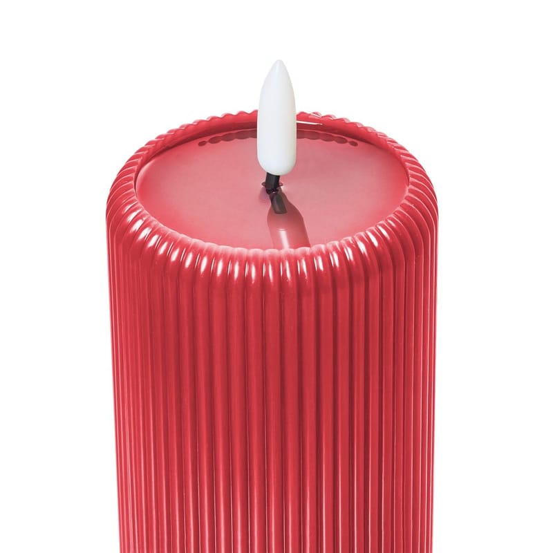 LED-ljus Noisette Set med 6 - Röd - Inredning - Ljus & dofter - Ljus & stearinljus - Kronljus & antikljus