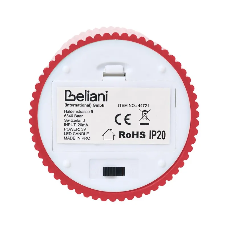 LED-ljus Noisette Set med 6 - Röd - Inredning - Dekoration & inredningsdetaljer - Julpynt & juldekoration - Julljus