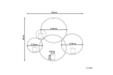 Väggljusstake Buru Svart - Svart - Inredning - Ljus & dofter - Ljushållare & ljusfat