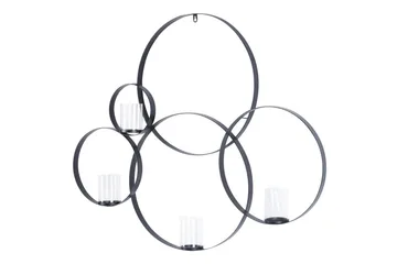 Väggljusstake Buru Svart - Svart - Inredning - Ljus & dofter - Ljushållare & ljusfat
