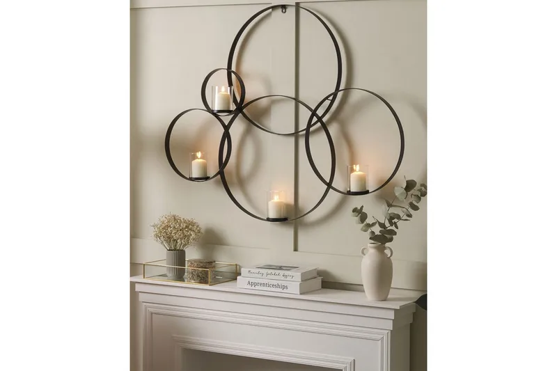 Väggljusstake Buru Svart - Svart - Inredning - Ljus & dofter - Ljushållare & ljusfat