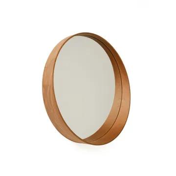 Aldrosin Vägghängd Spegel Rund 80 cm - Vit - Inredning - Spegel - Hallspegel