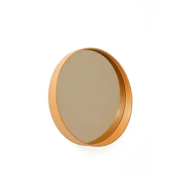 Aldrosin Vägghängd Spegel Rund 80 cm - Vit - Inredning - Spegel - Hallspegel