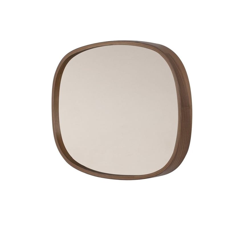 Aranfield Vägghängd Spegel Rektangulär 88 cm - Brun/Vit - Inredning - Spegel - Hallspegel