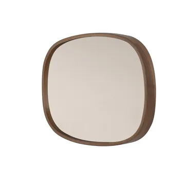 Aranfield Vägghängd Spegel Rektangulär 88 cm - Brun/Vit - Inredning - Spegel - Hallspegel