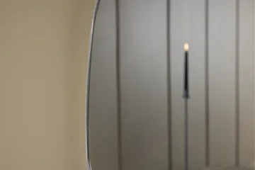 Askersund Vägghängd Spegel 40 cm - Silver - Inredning - Spegel - Hallspegel