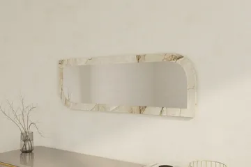 Ayana Vägghängd Spegel 40 cm - Beige - Inredning - Spegel - Hallspegel