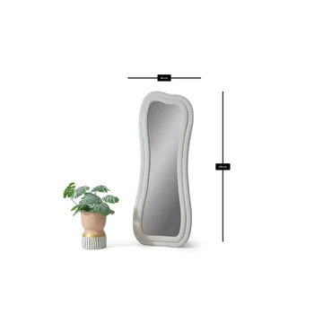 Bordentown Golvspegel 65x170 cm - Krämvit - Inredning - Spegel - Golvspegel