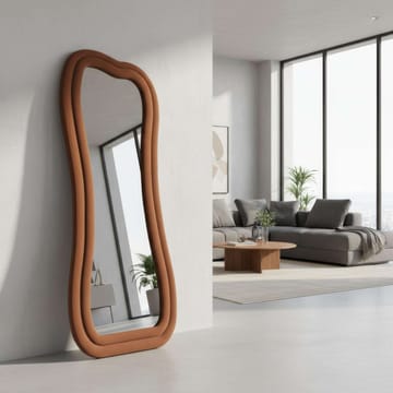 Bordentown Golvspegel 65x170 cm - Röd - Inredning - Spegel - Golvspegel