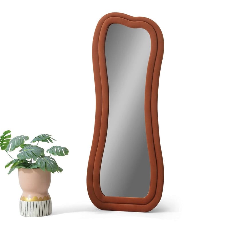 Bordentown Golvspegel 65x170 cm - Röd - Inredning - Spegel - Golvspegel