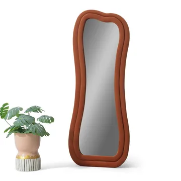 Bordentown Golvspegel 65x170 cm - Röd - Inredning - Spegel - Golvspegel