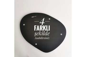 Bordsspegel Gustow - Svart - Inredning - Spegel - Bordsspegel