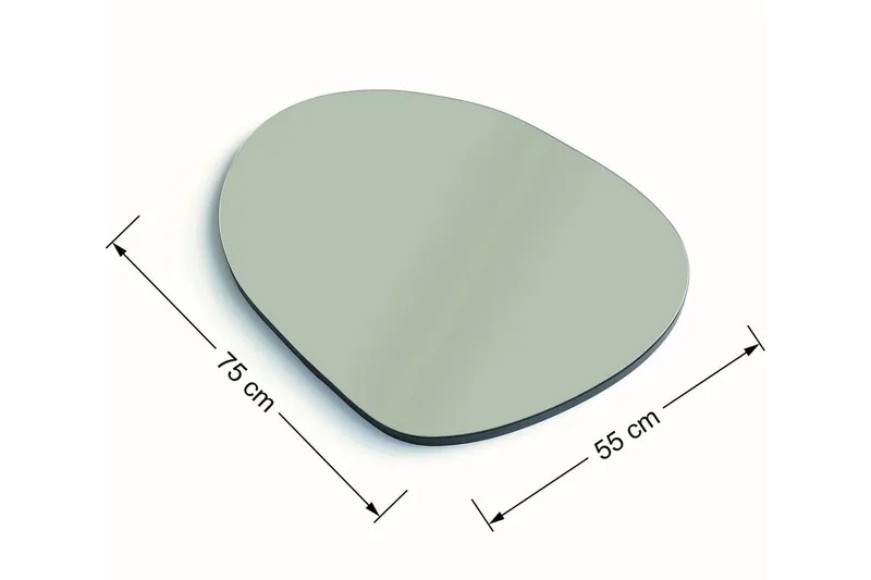 Samtens Bordsspegel - Svart - Inredning - Spegel - Bordsspegel
