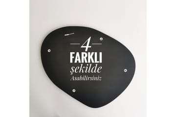 Samtens Bordsspegel - Svart - Inredning - Spegel - Bordsspegel