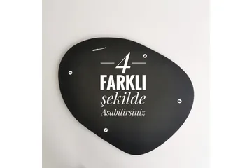 Samtens Bordsspegel - Svart - Inredning - Spegel - Bordsspegel