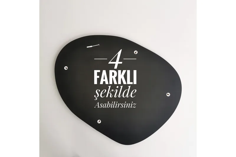 Samtens Bordsspegel - Svart - Inredning - Spegel - Bordsspegel