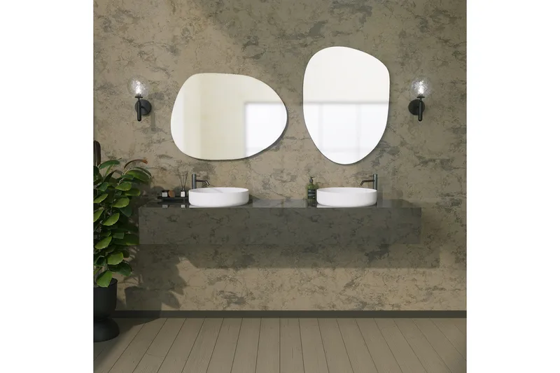 Samtens Bordsspegel - Svart - Inredning - Spegel - Bordsspegel