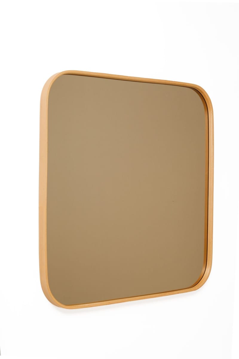 Dartmouth Dekorativ spegel 60x60x4 cm - Ek - Inredning - Spegel - Hallspegel