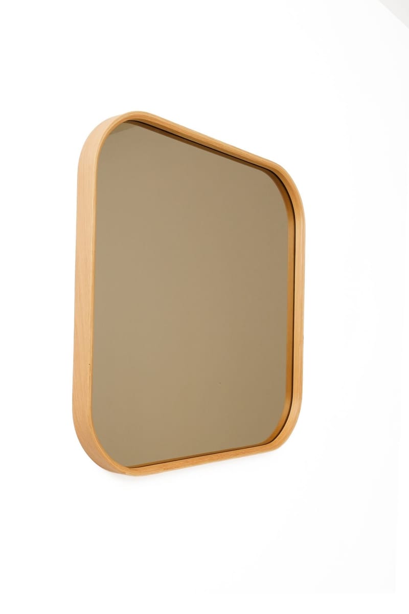 Dartmouth Dekorativ spegel 60x60x4 cm - Ek - Inredning - Spegel - Hallspegel