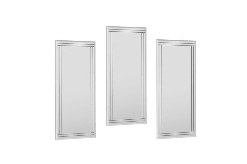 Dekorativt Spegelset (3 Delar) Heba Buhem Transparent - Ivory - Inredning - Spegel - Hallspegel
