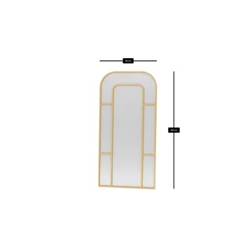 Faylen Golvspegel 90x180 cm - Guld - Inredning - Spegel - Golvspegel