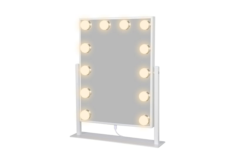 Glow Sminkspegel 36,5 cm med LED Belysning - Vit - Inredning - Spegel - Spegel med belysning