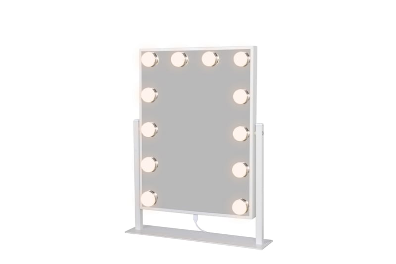 Glow Sminkspegel 36,5 cm med LED Belysning - Vit - Inredning - Spegel - Spegel med belysning