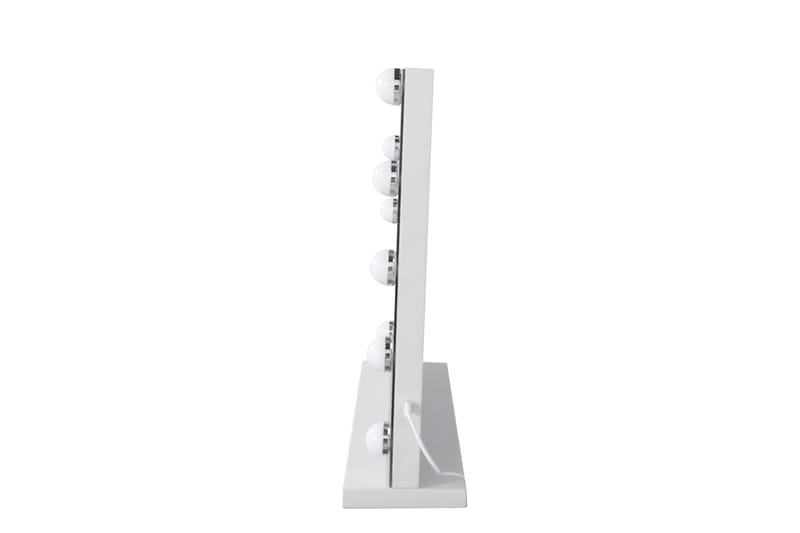 Glow Sminkspegel 50 cm med LED Belysning - Vit - Inredning - Spegel - Sminkspegel