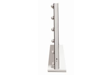 Glow Stor sminkspegel 70 cm med belysning lampor - Hollywood spegel med USB-charging - Vit - Inredning - Spegel - Sminkspegel