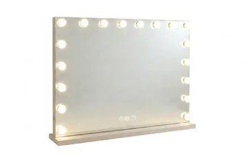 Glow Stor Sminkspegel 80 cm med belysning - Beige - Inredning - Spegel - Spegel med belysning