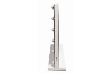 Glow Stor sminkspegel 80 cm med belysning lampor - Hollywood spegel med USB-laddning - Vit - Inredning - Spegel - Spegel med belysning