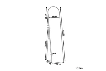Golvspegel Bagnolet Silver - Silver - Inredning - Spegel - Golvspegel