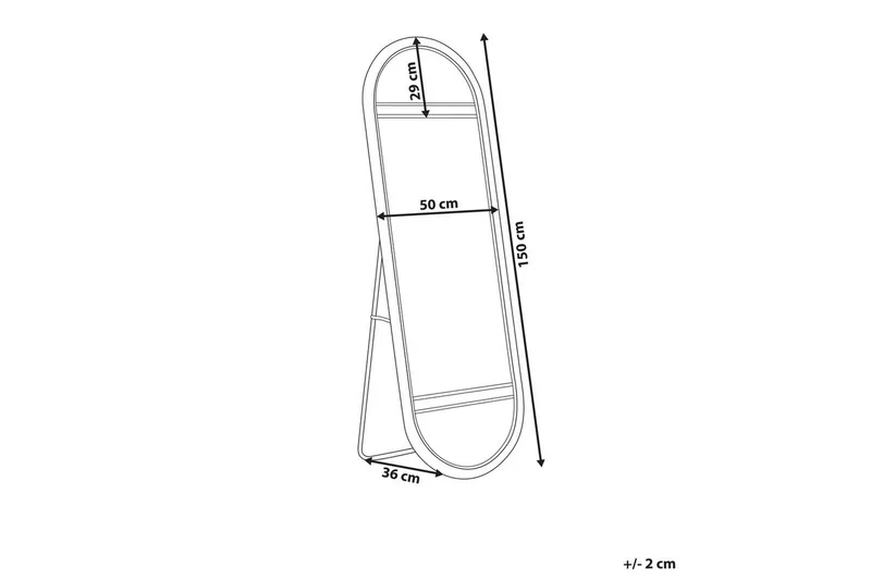 Golvspegel Barges - Inredning - Spegel - Golvspegel