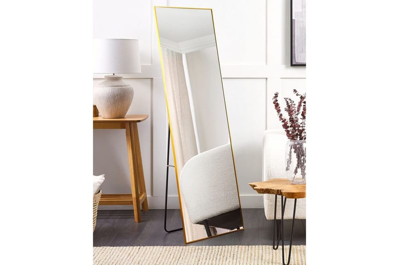 Golvspegel Beauvais Guld - Guld - Inredning - Spegel - Golvspegel