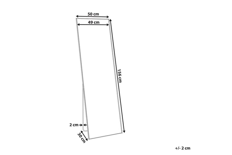 Golvspegel Beauvais Silver - Silver - Inredning - Spegel - Golvspegel