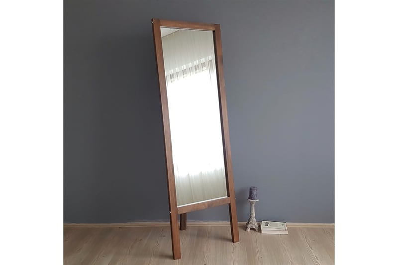 Borsodi Spegel 55 cm, Mörk Valnöt